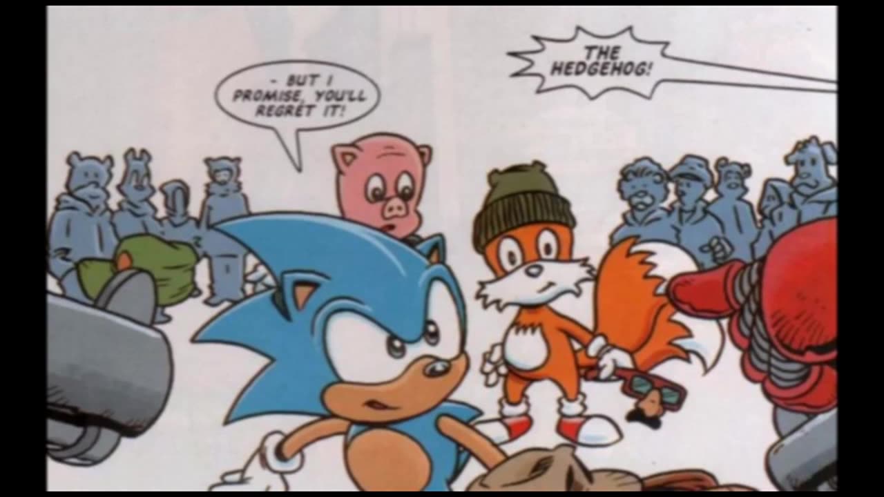 Newbie's Perspective Sonic the Comic Issue 46 Review