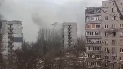 Sniper and ATGM positions of Ukraine forces in Mariupol getting destroyed