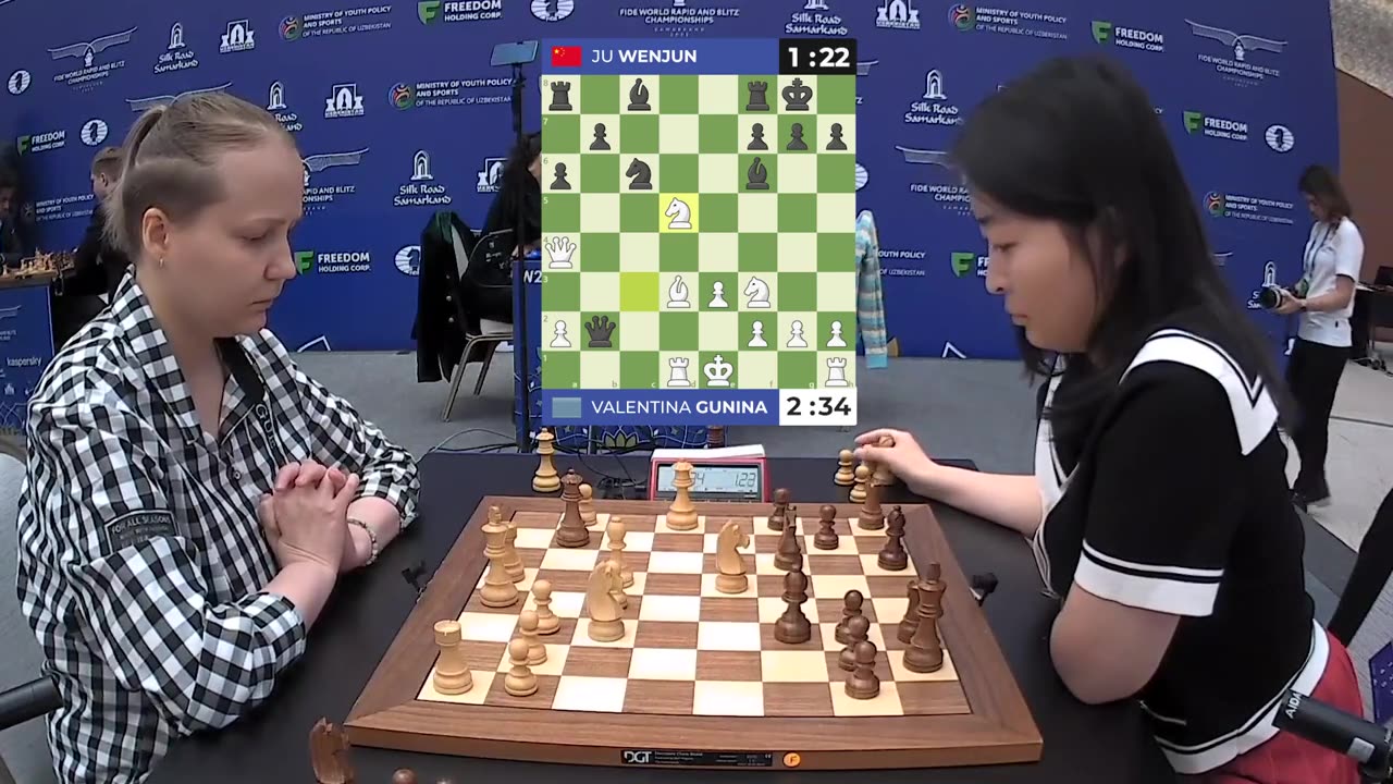 Women's World Champion Faces Off Against Women’s World Blitz Champion!