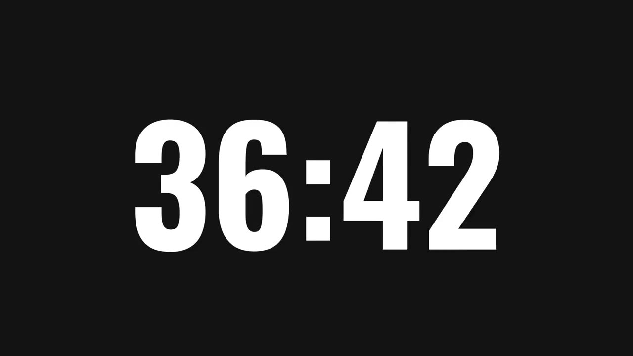 50 Minute Timer with Countdown