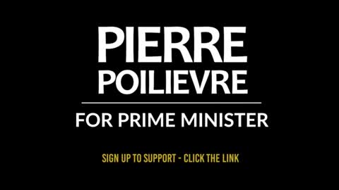 Conservative MP Pierre Poilievre announces he is running for Prime Minister of Canada.