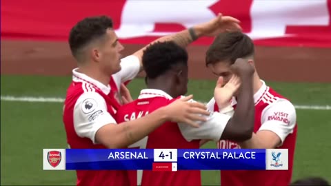 Saka STARS | Arsenal 4-1 Crystal Palace | Highlights