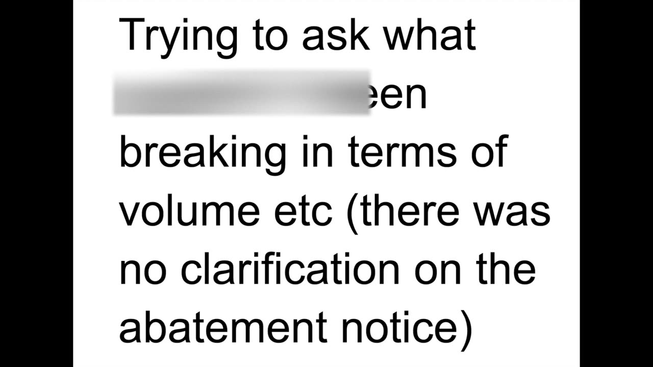 Evidence Lewisham council are lying about their handling of 'noise nuisance' cases.