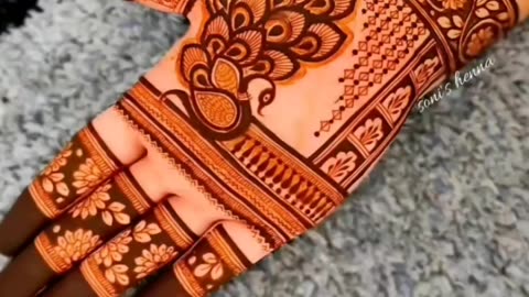 Beautiful mehandi design