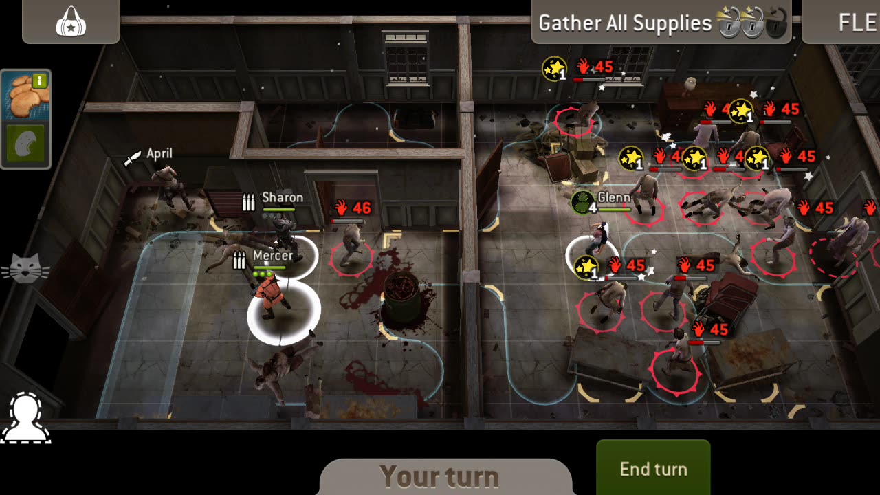 The Walking Dead No Man's Land Heist Round 45 (tools)