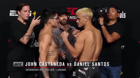 UFC Vegas 61: Weigh-In Faceoffs