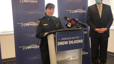 Windsor Police Chief Pam Mizuno says diplomatic approach to Ambassador Bridge Blockade