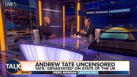 Andrew Tate Leaving Piers Morgan SPEECHLESS For 16 Minutes...