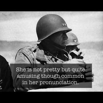 June 15, 2023 Gen. Patton quotation of the day (3/17/1918) #ww1 #war #tanks #aliceinchains