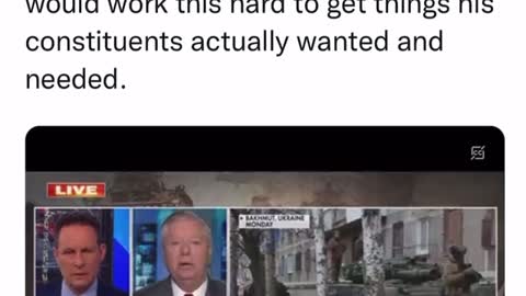 Warwhore Lindsey Graham still pushing for war