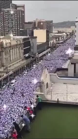 Nazareth Baptist Church peaceful march ends
