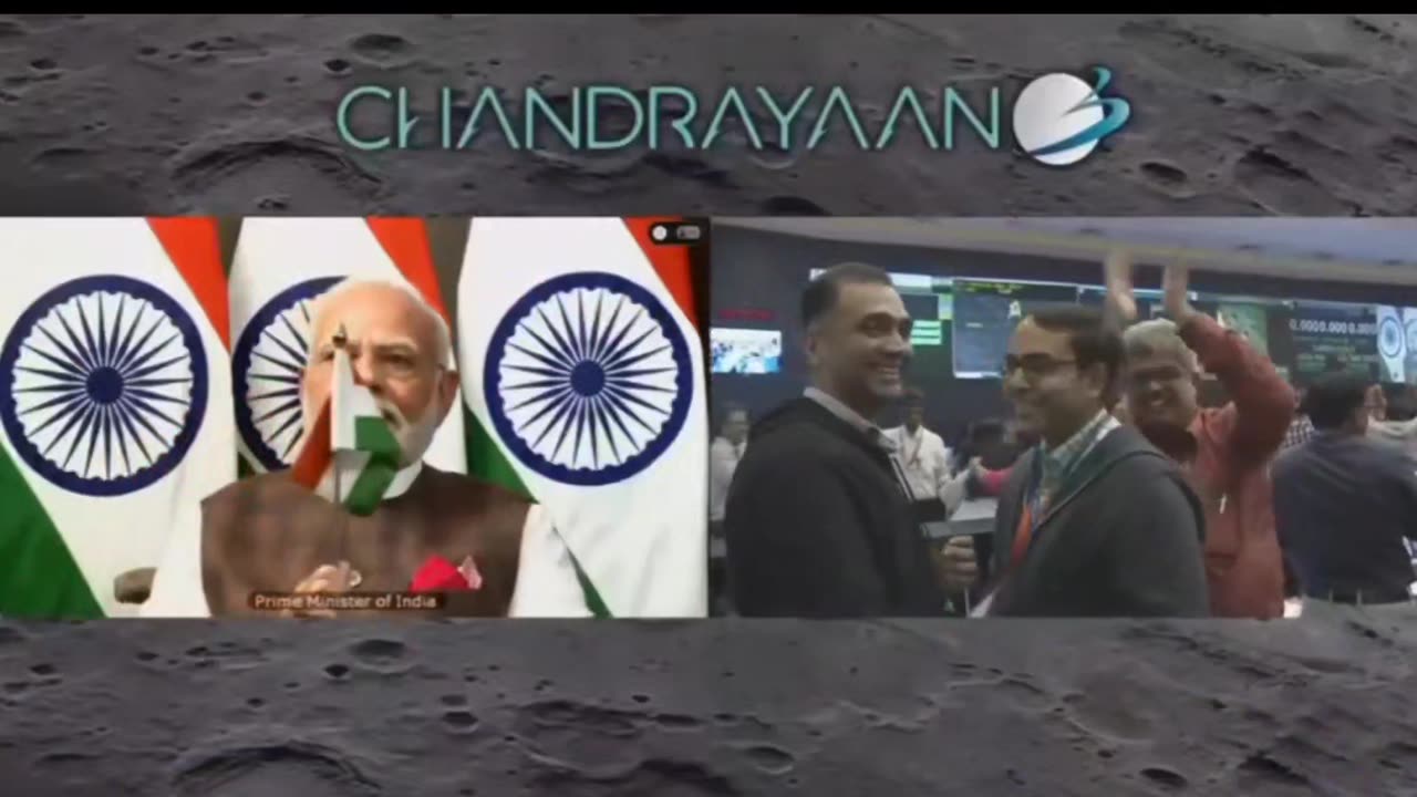 Chandrayan 3 safe landing in moon