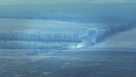Intense Drone Footage of Artillery and Mortar Strikes