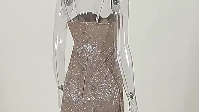 Sexy Shiny Dress Women