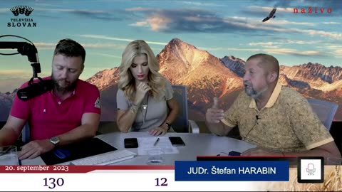 JUDr. Harabin hosťom v TV SLOVAN 20.9.2023