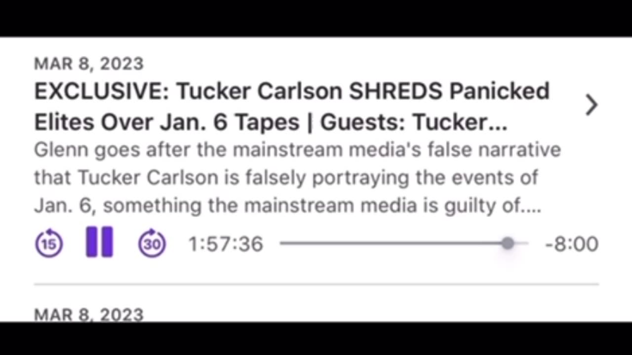 Tucker Carlson: January 6 “This is the Foundation of Something They’re Colluding On”