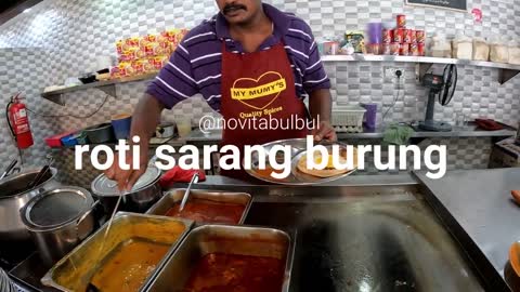 Roti sarang burung india food di malaysia||Daily vlog