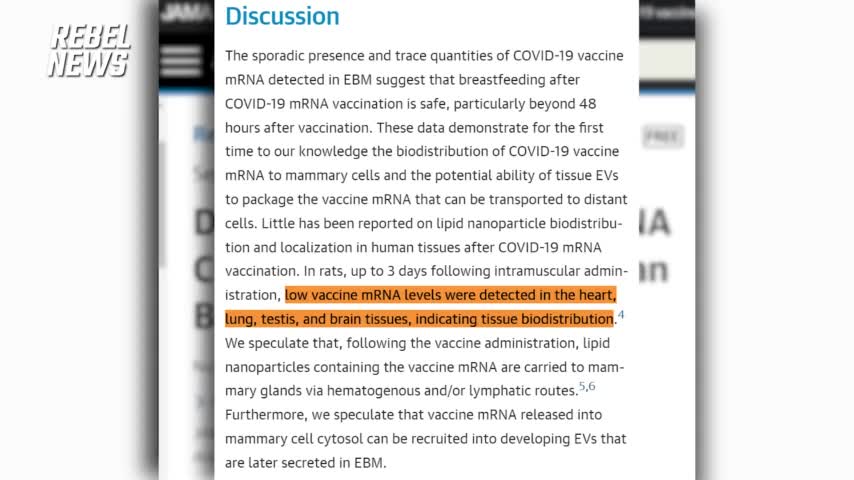 Dr. Byram Bridle discusses mRNA in breast milk and why the study leaves many questions