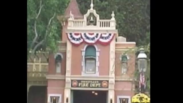 Main Street Fire House--Disneyland History--1950's--TMS-536