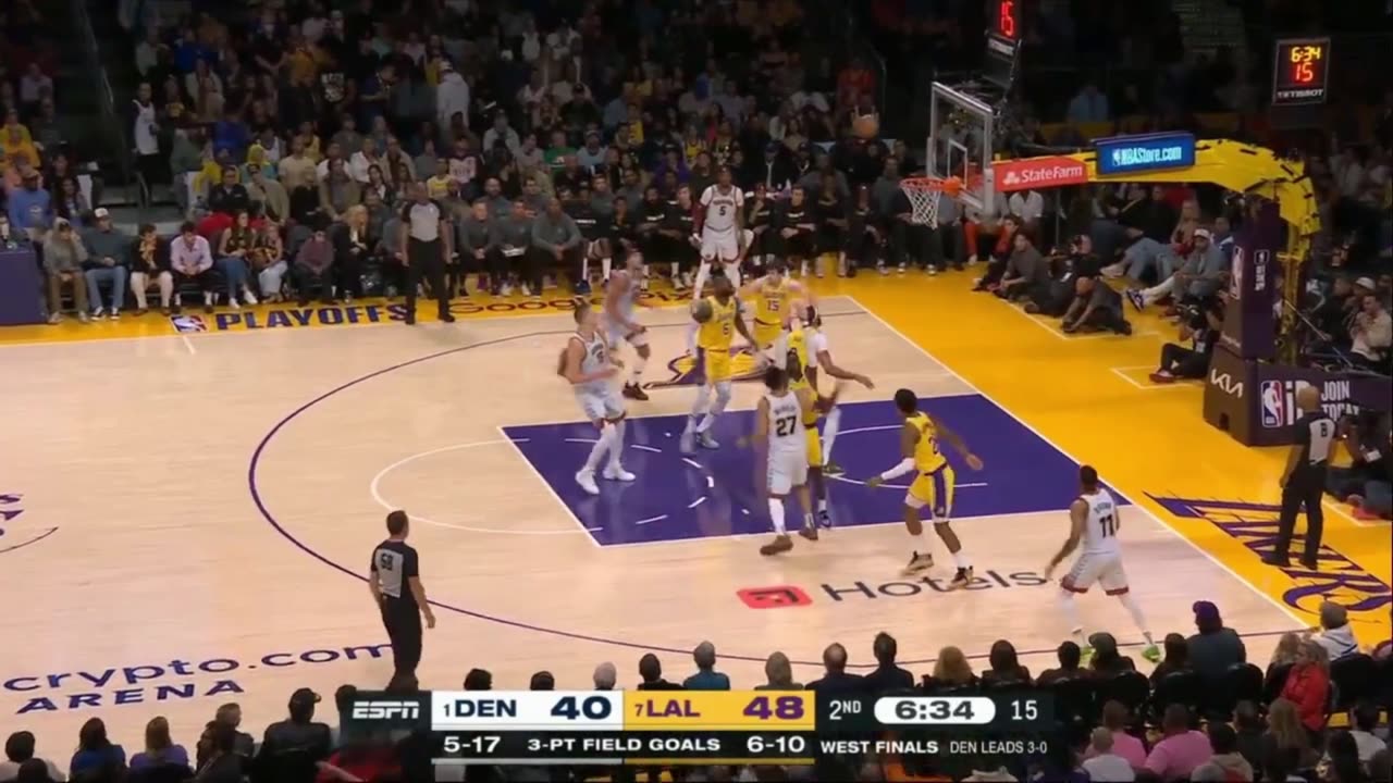 Denver Nuggets vs LA Lakers - Game 4 of WCF 22 May 2023 (2022-2023)