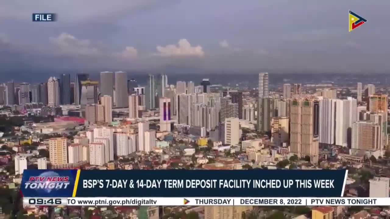 BSP’s 7-day and 14-day term deposit facility inched up this week