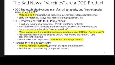 The JAB is owned by the Department of Defense. If Jabbed you are a Cyborg and owned