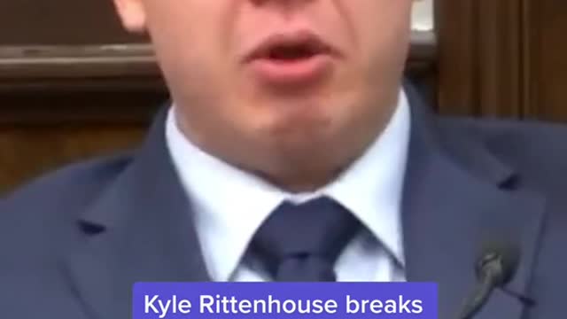 Kyle Rittenhouse breaks dr