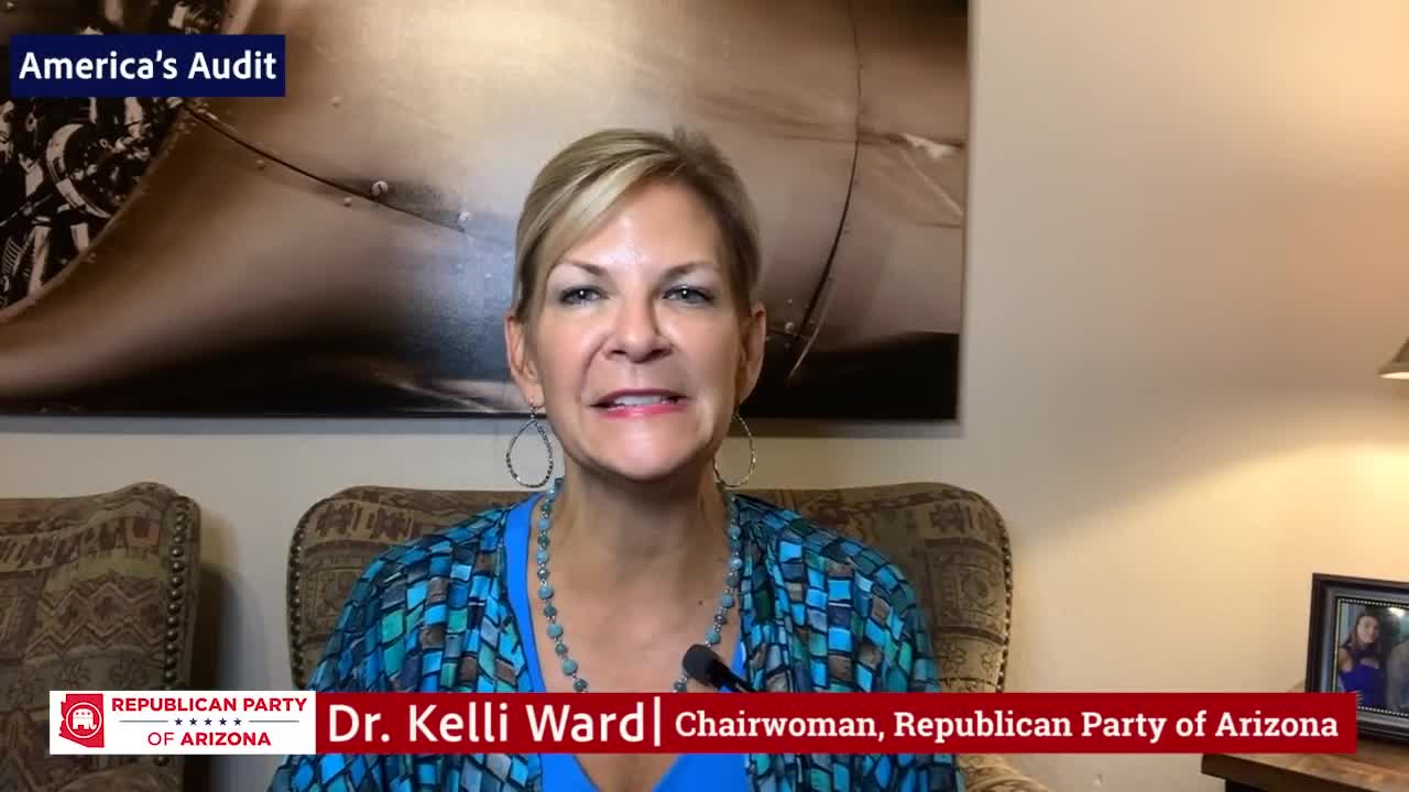 Arizona Audit Update from Kelli Ward - Report coming this week.