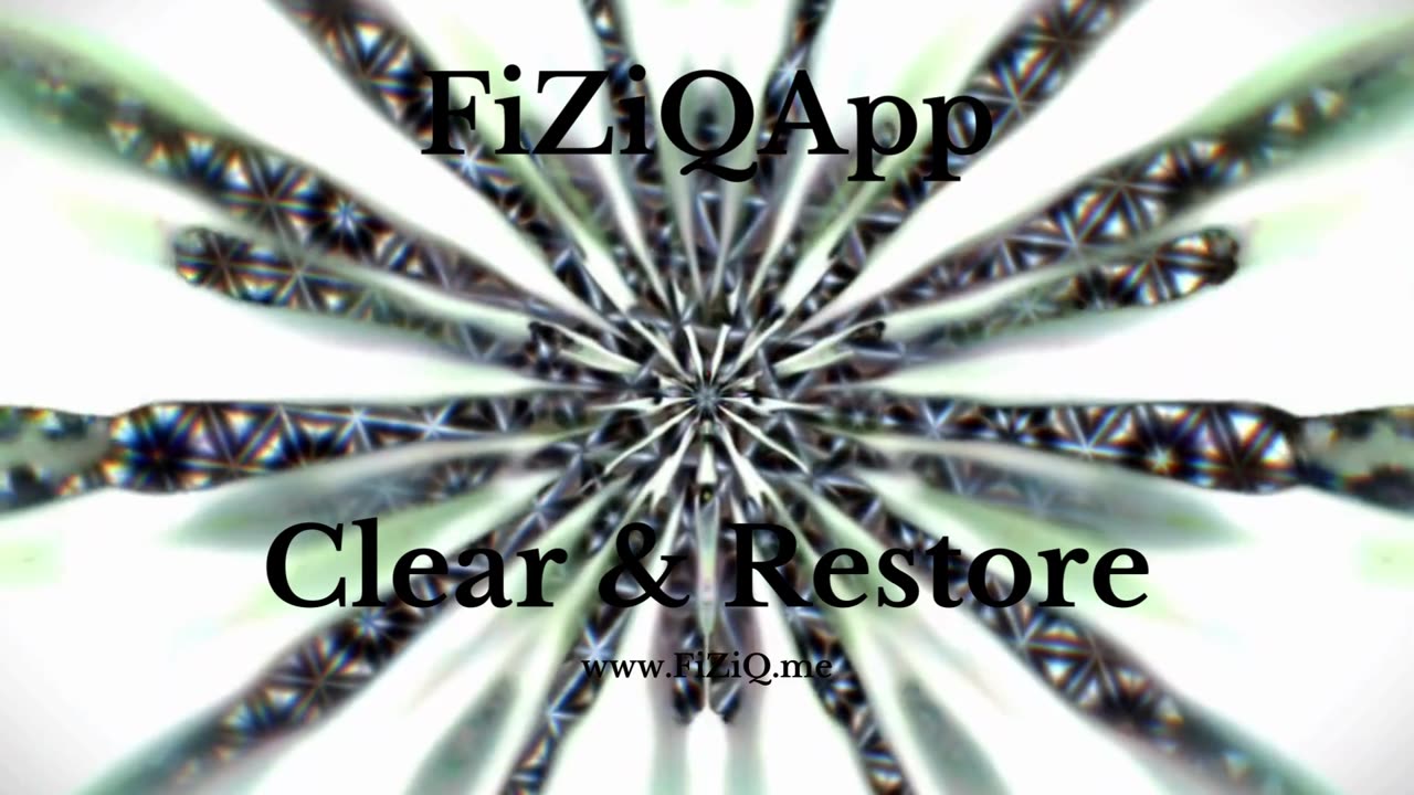 FiZiQApp Clear & Restore - Gift to Humanity - FULL Version linked in description