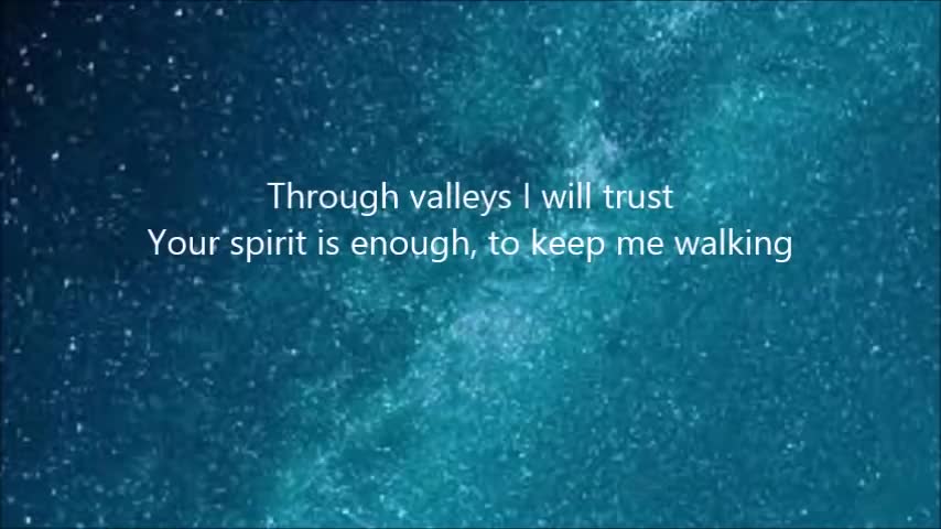 Hillsong-In control worship song