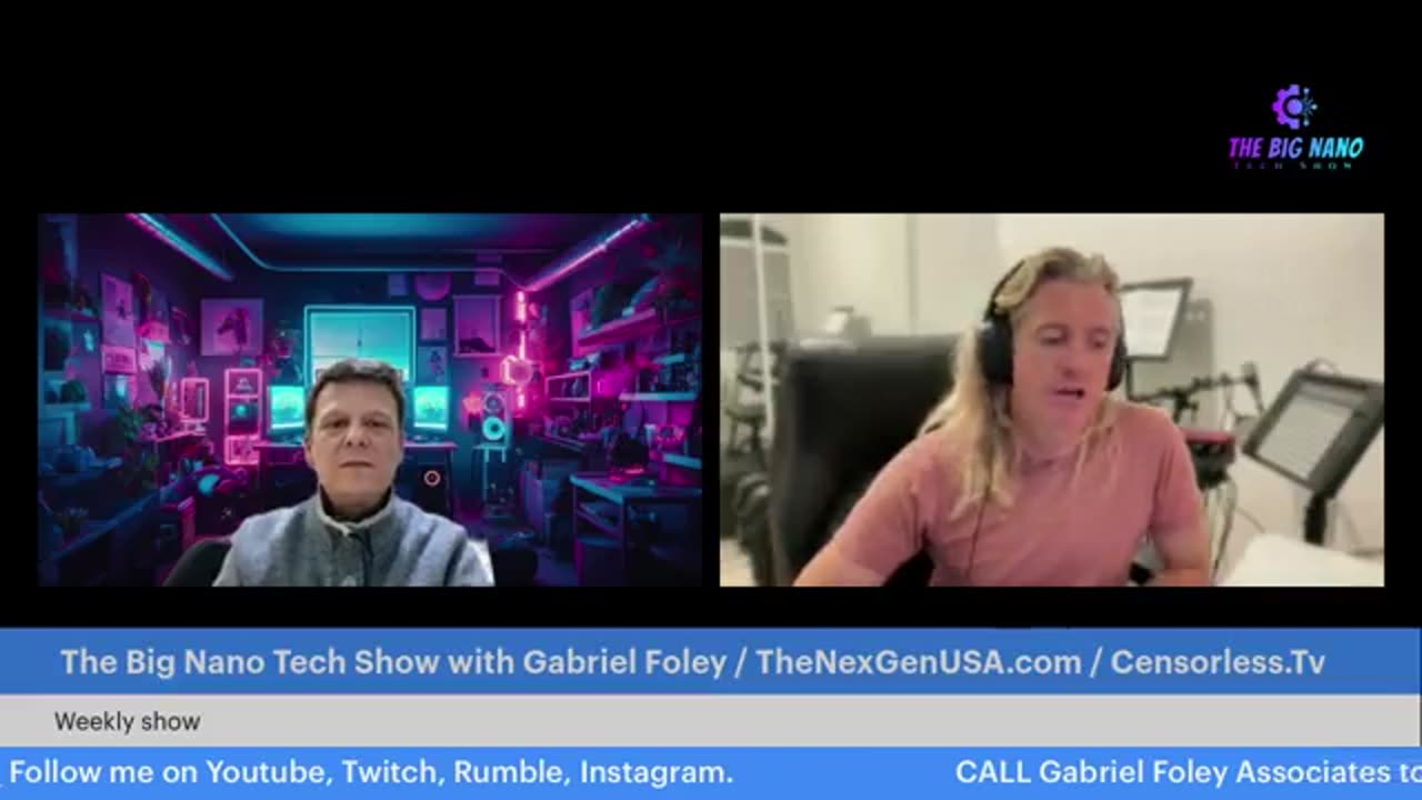 The Big Nano Tech Show with Gabriel Foley / 12-7-2023