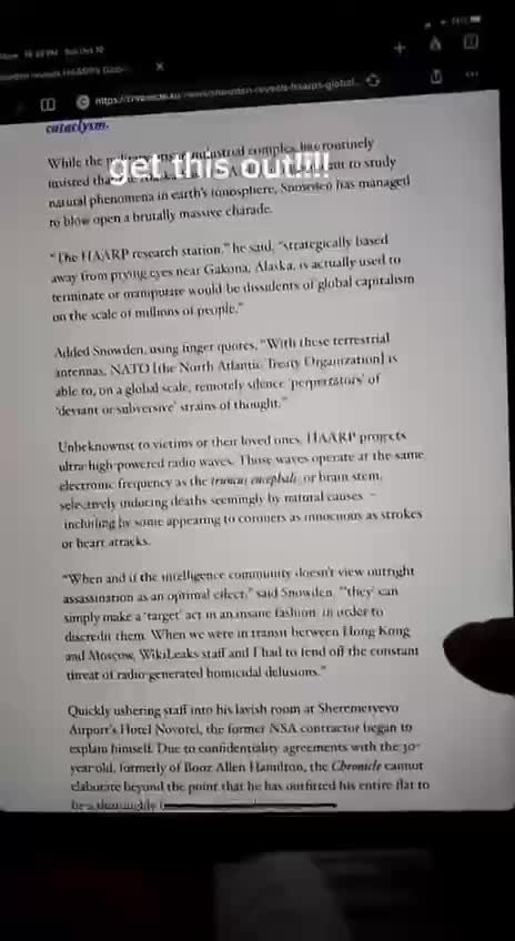 HAARP’s Global Assassination Agenda