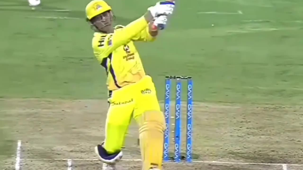 Ms Dhoni shot🔥👑🔥🔥