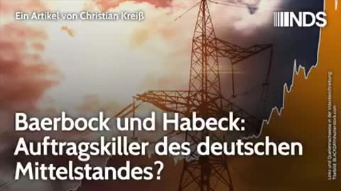 Baerbock und Habeck -Auftragskiller des deutschen Mittelstandes -Christian Kreiß