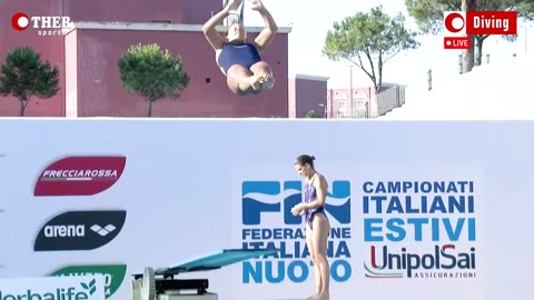 Elisa Pizzini - 1m Springboard Diving - Women's Diving Summer Championship