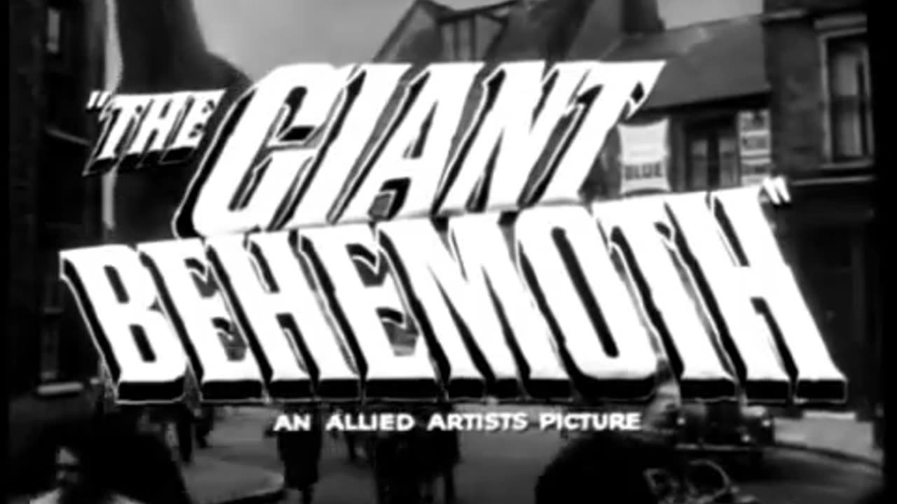 THE GIANT BEHEMOTH (1959) movie trailer