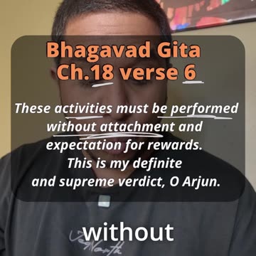 Erase Your Bad Karma (Daily Gita Study Day 58)