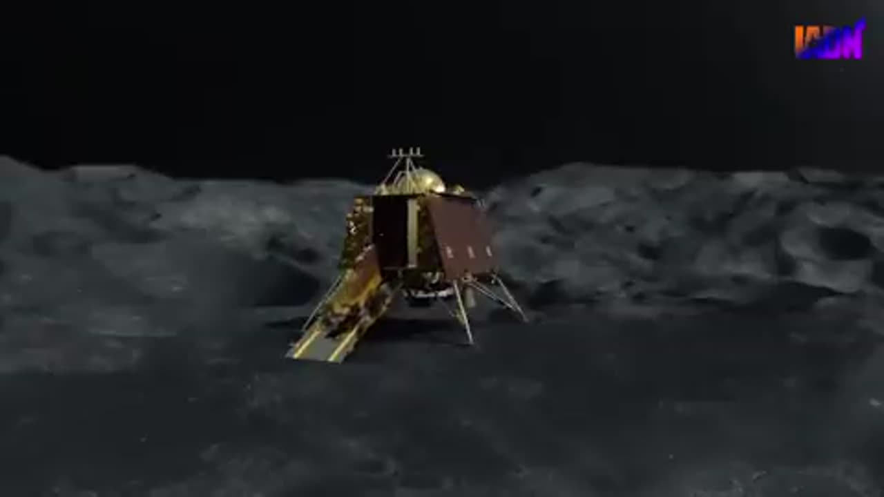 Chandryan 3 landing on moon