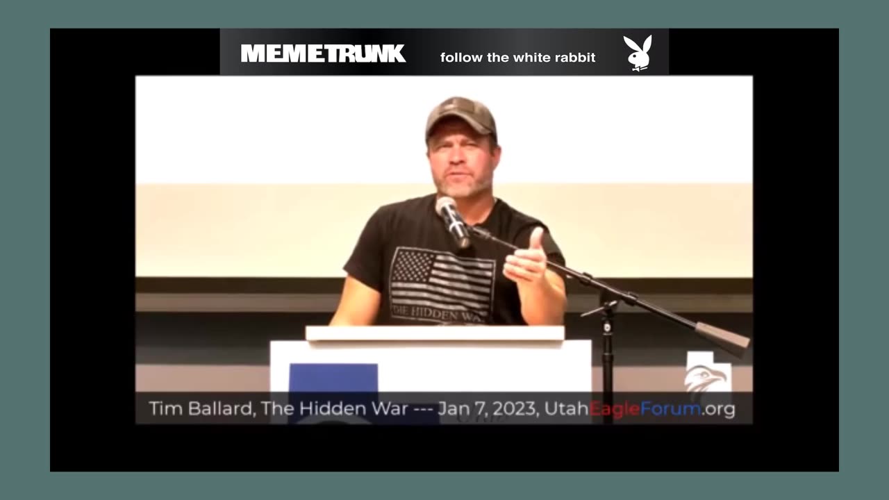 Tim Ballard - Hidden War 7 January 2023 (Utah Eagle Forum Convention 2023)