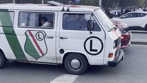 Legia Warszawa stadium before the match.