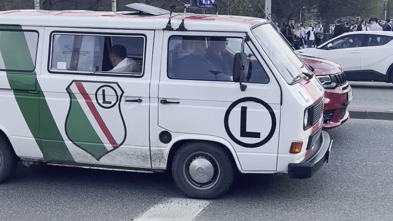 Legia Warszawa stadium before the match.