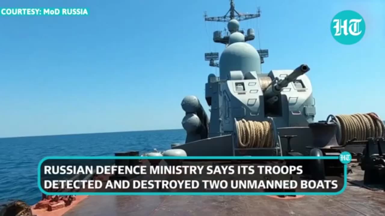 Zelensky Turning Black Sea Into War Zone? Russia Foils Naval Drone Attack Near Port City