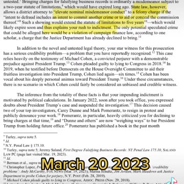 TRUMPS CHARGES WOULD BE A FELONY