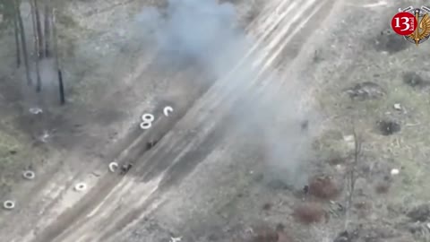 Ambushed Russians packed the wounded into their military equipment and sought to flee