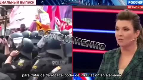 ¡Skabєєva ya está llamando para derribar el poder alemán! Llama al régimen a elegir a la coalición