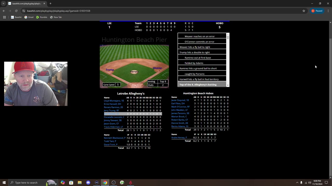 Latrobe vs. Huntington Beach Gm. #1