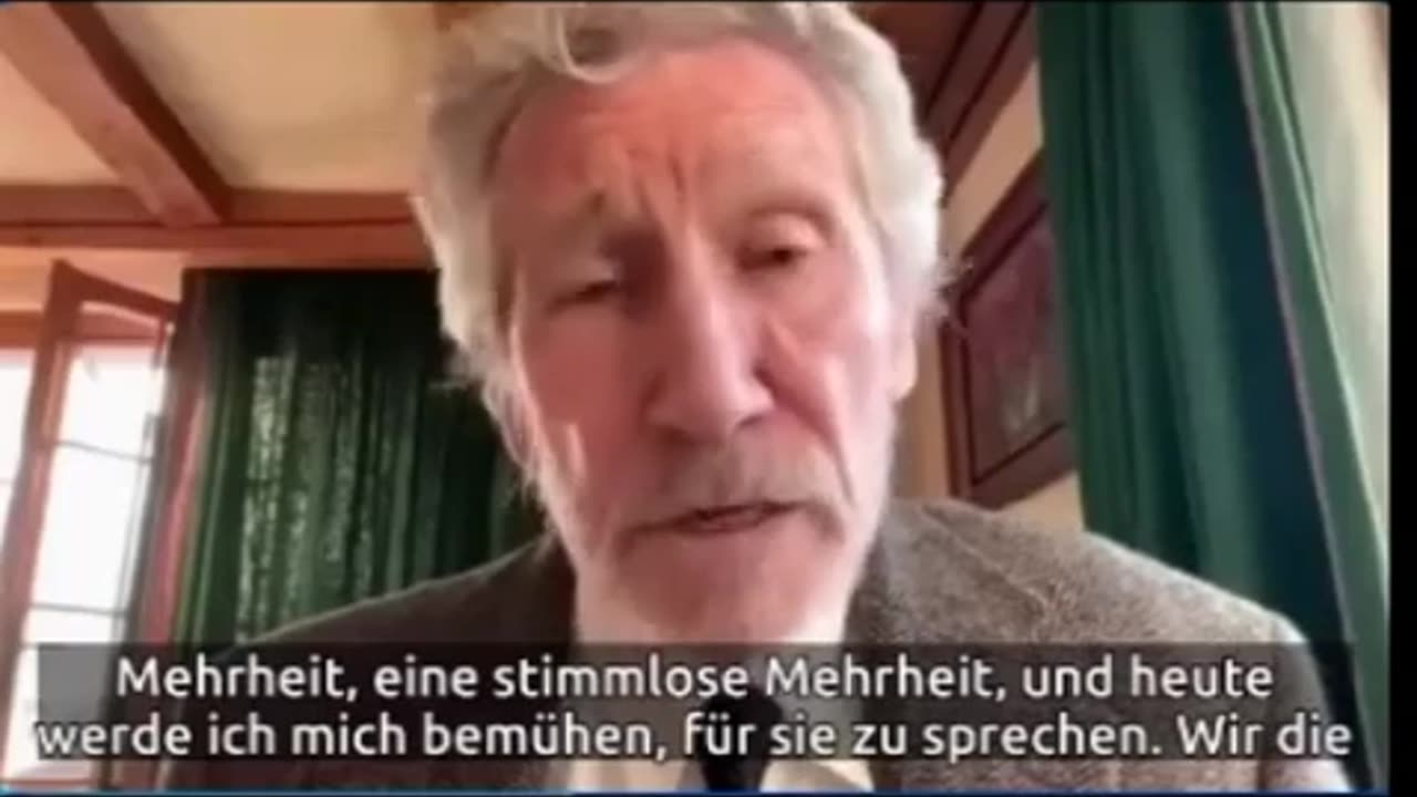 Die ganze legendäre Rede von Roger Waters (Pink Floyd)