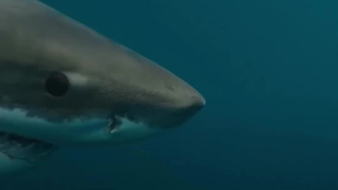 White sharks in the family Lamnidae are ambush hunters that surprise their prey.