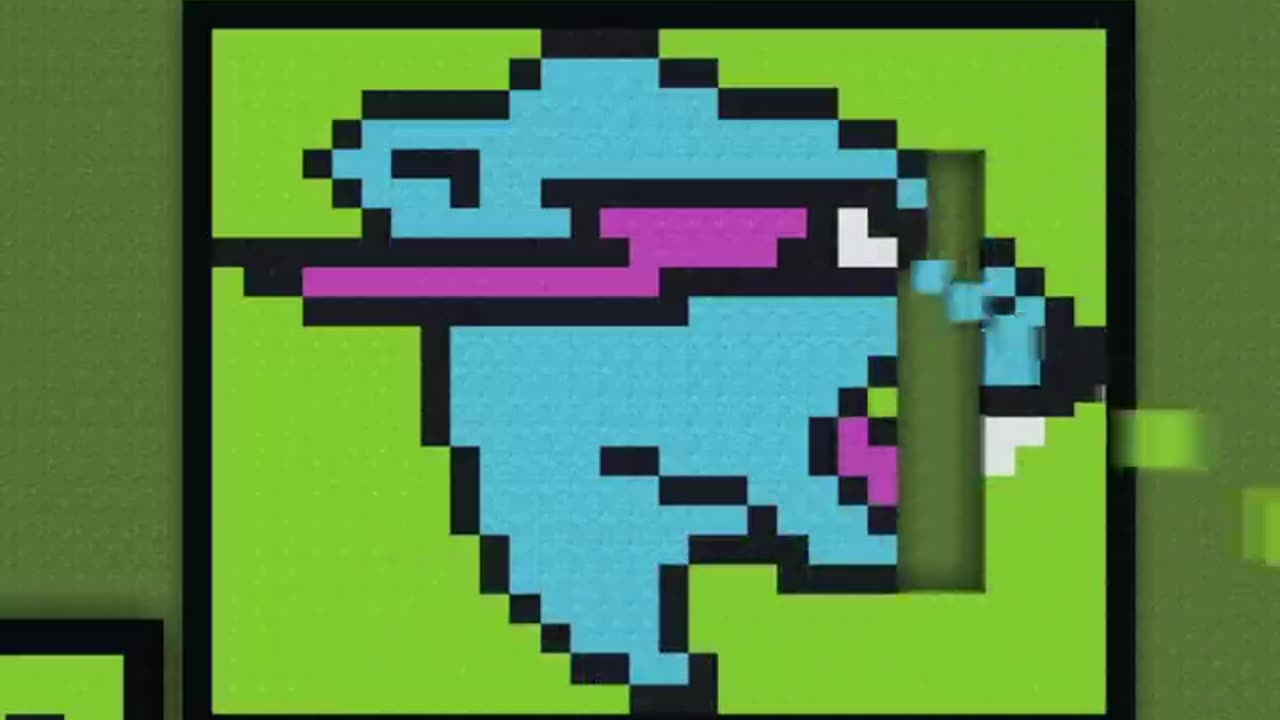 Satisfying sand art minecraft (MrBeast)