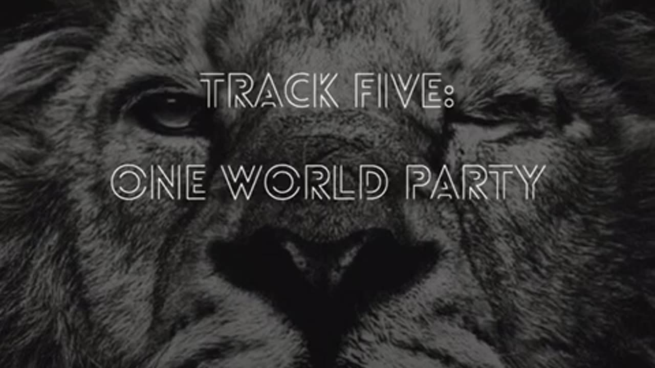 Track five: One World Party (by VT POET and the DOGS of WAR).